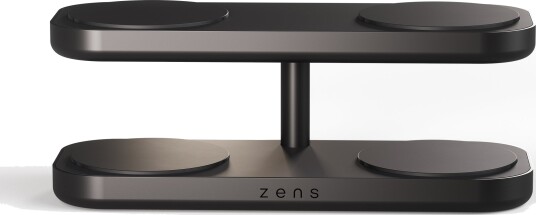 Zens Quattro Pro 4 15W Trådløs Lader med Qi2 - Svart