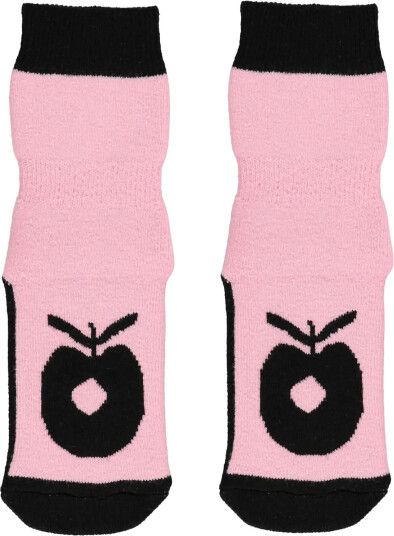 Småfolk Non Slip Ankle Socks With Apple Pink 19 21 Småfolk Non Slip Ankle Socks With Apple Pink 19 21