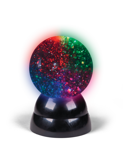 Glitter Ball 9,5cm Batteridrevet