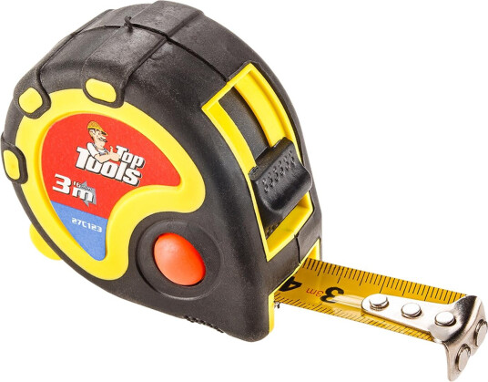 Top Tools 27C124 Målebånd 5 m x 19 mm stål