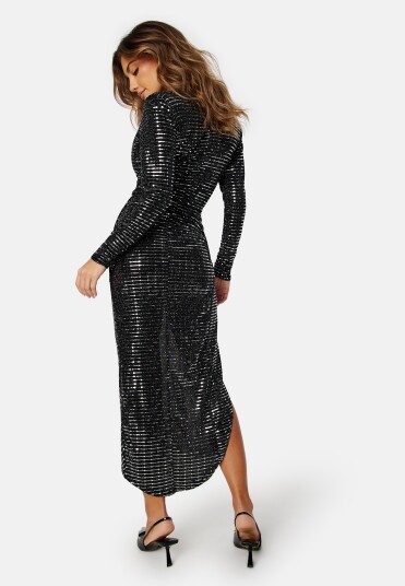 Sequin Rouch Maxi Dress Sequin Rouch Maxi Dress