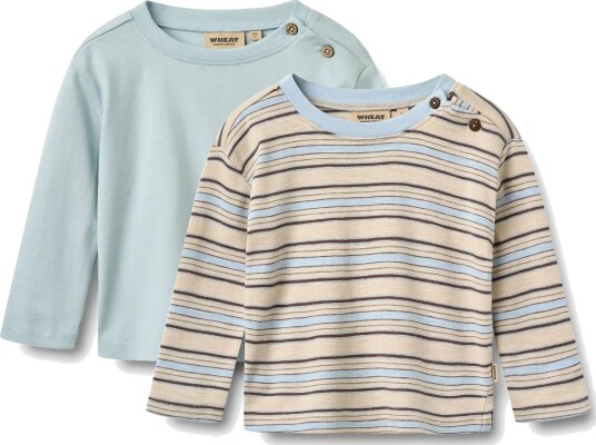 Wheat 2 T Shirt L/S Ebbe   Blue   74