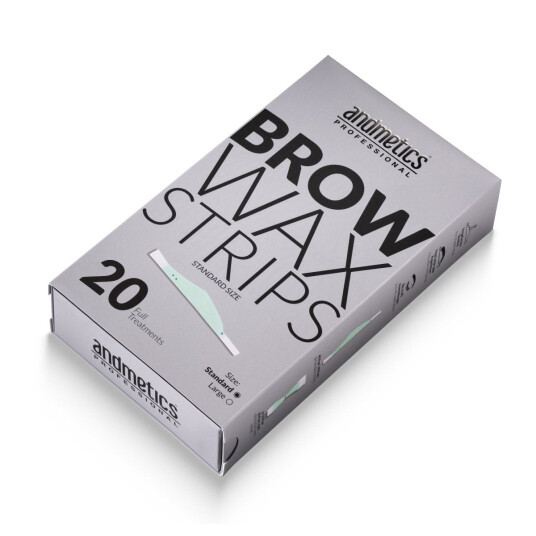 Andmetics Brow  Wax Strips Women Professional 20