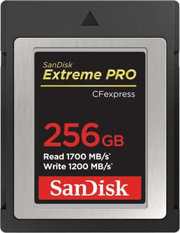 SanDisk Extreme Pro 256gb Cfexpress Card SanDisk Extreme Pro 256gb Cfexpress Card