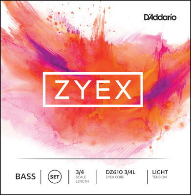 Daddario DZ610-3/4L Zyex Bass 3/4 Daddario DZ610-3/4L Zyex Bass 3/4