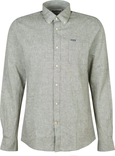Barbour Men's Nelson Tailored Fit Shirt XXL , Bleached Olive Barbour Men's Nelson Tailored Fit Shirt XXL , Bleached Olive