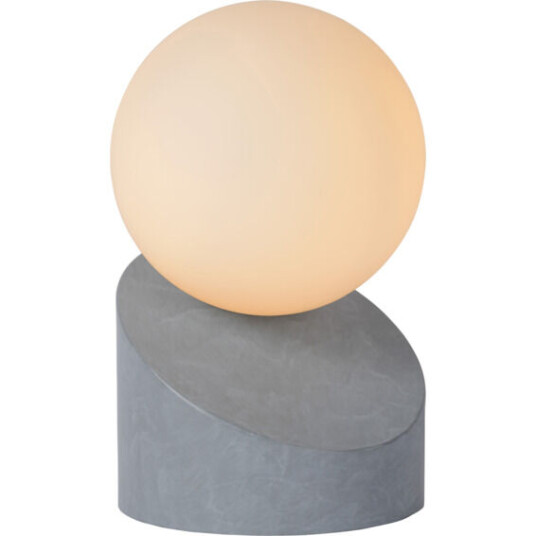 Lucide Len Bordlampe G9 16cm Grå - 91967 Lucide Len Bordlampe G9 16cm Grå - 91967