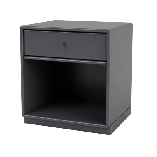 Montana Dream nattbord Coal 36, sokkel 3 cm