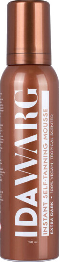 Ida Warg Instant Self-Tanning Mousse Extra Dark 150ml Selvbruning Ida Warg Instant Self-Tanning Mousse Extra Dark 150ml Selvbruning