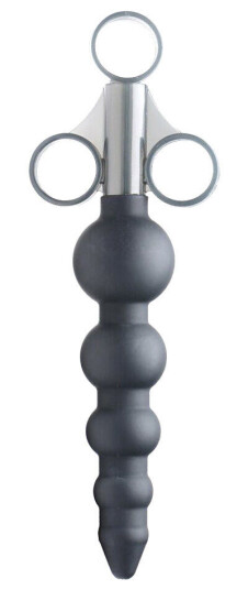 XR Brands - Master Series Master Series: Beaded Shooter, Silicone Lube Applicator