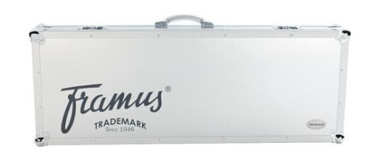 Framus Proline Electric Guitar Flight Case Hollowbody / Mayfield - Sølv