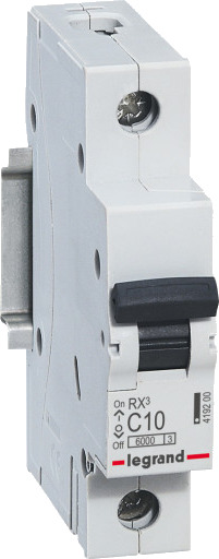 Legrand Automatsikring RX3 C 10A 1P, 1M, 6kA 84 x 78 x 18 mm