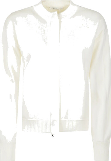 Max Mara Dame Strikkevarer Hvit L,