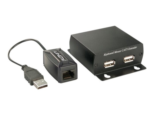 Lindy Usb Keyboard And Mouse Extender - Tastatur- / Musforlenger - Usb - Opp Til 300 Km
