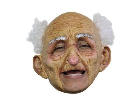 Partychimp Gammel Mand Maske Partychimp Gammel Mand Maske