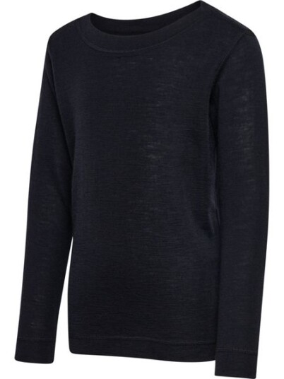 Hummel Jr ull ribb trøye   black   98