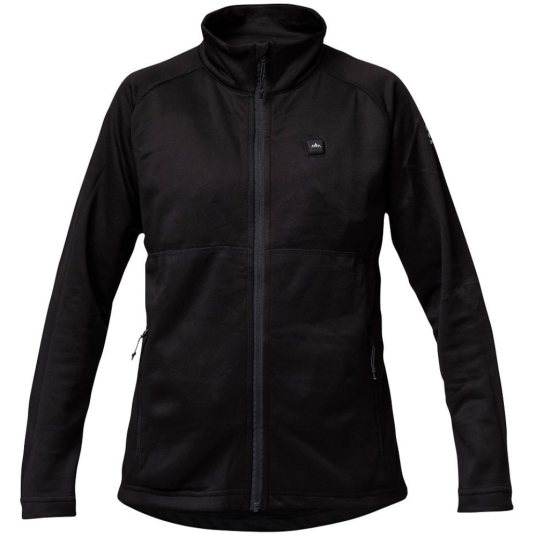 Heat Experience Heatx Heated Fleece Sweater Womens Black Black S