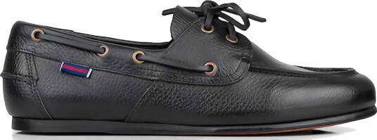 Sebago Owen Tumbled Black 45