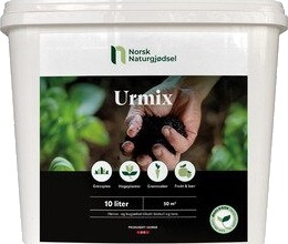 Norsk Naturgjødsel Hønseog kugjødsel Urmix 10 liter spann