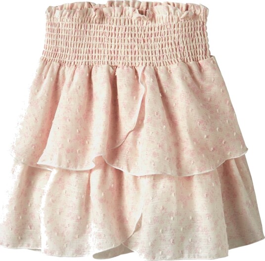 LMTD Nlfbibby Aop Short Skirt   Pink   164
