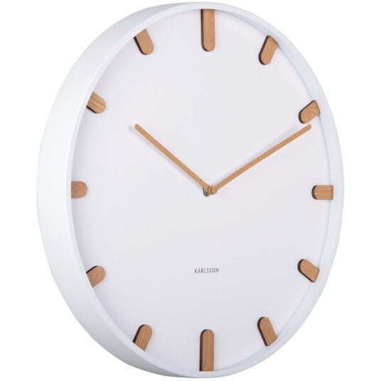 Karlsson Grace Wall Clock Veggklokke KA5942WH Unisex 40 cm Kvarts urverk