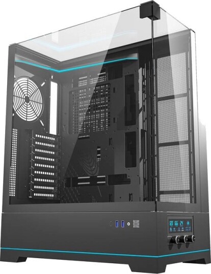 DarkFlash DY450L Midi Tower ATX MicroATX Mini-ITX Svart