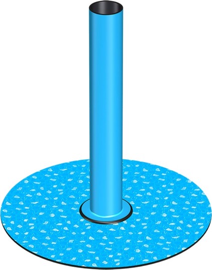 Litex Rørgjennomføring 20 mm Banemembran Litex Rørgjennomføring 20 mm Banemembran