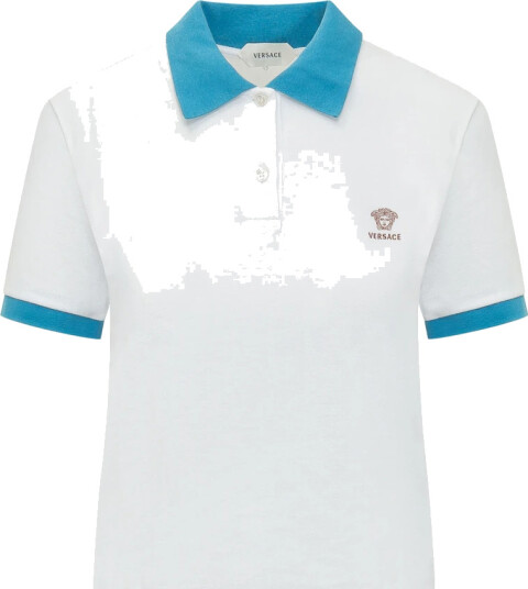 Versace Dame Topper Hvit M, Versace Dame Topper Hvit M,