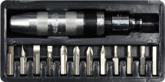 Vorel 65123 Manuell Slagskrutrekker + Bits 13 Deler