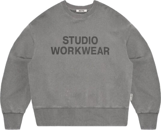 DEYS Lawndale Crewneck Sweatshirt   WASHED GREY   L