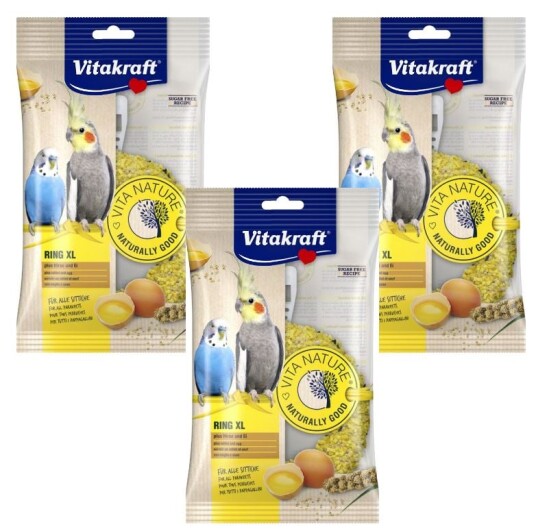 Vitakraft Vita Nature® Ring Xl For Parakeets X 3 Vitakraft Vita Nature® Ring Xl For Parakeets X 3