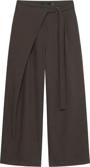 Vero Moda Vmscarlett Mw Wide Wrap Pant Ret Brown 34 x 32