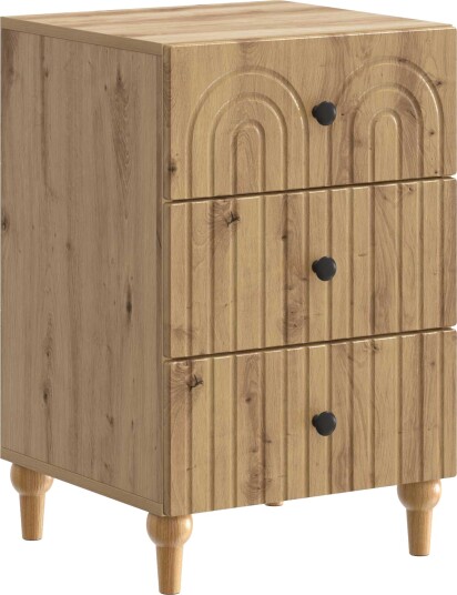  Nattbordskap Artisan eik 43x 41 x 66,5 cm Konstruert tre