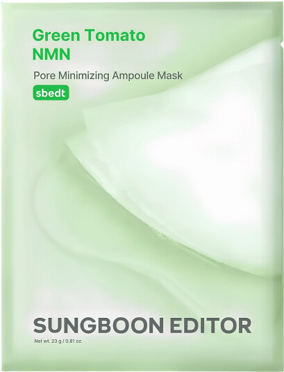 Sungboon Editor Green Tomato Nmn Pore Minimizing Ampoule Mask Nude 1 EA