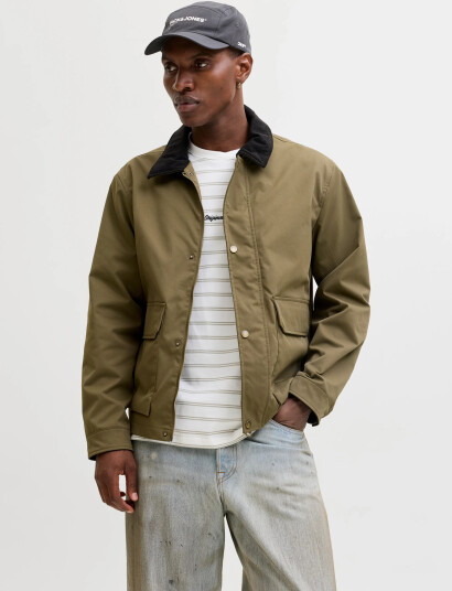 Jack & Jones Jorcatskills Barn Jacket Sn Khaki green XL