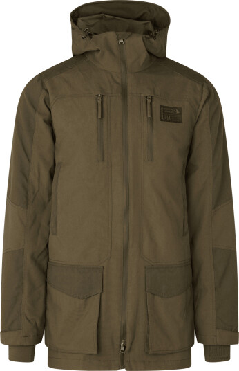 Seeland Men"s Trax Long Jacket Light Pine 56