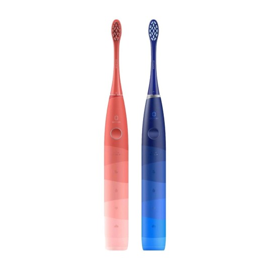 Oclean Elektrisk tannbørste Find Dou Set red/blue