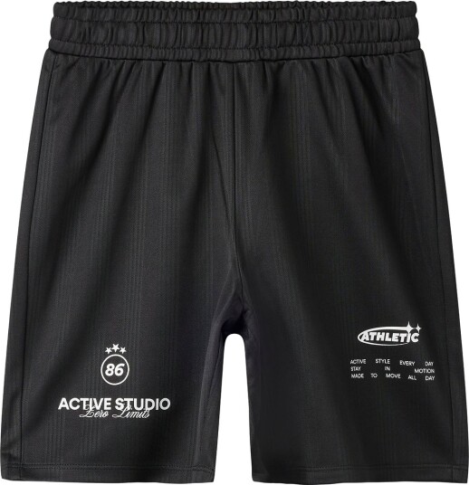 Name It Shorts   NkmTimo   Black Beauty   Name It   6 år (116)   Shorts Hvit Svart