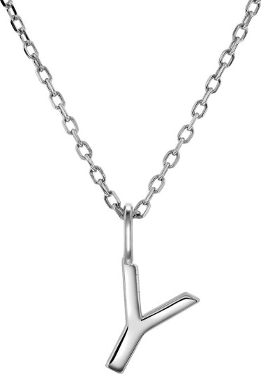 Pan Jewelry Letters smykke i 925 sølv Y