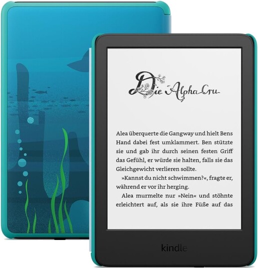 Amazon Kindle Kids 16GB E-bokleser WiFi Blå