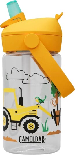 Camelbak Thrive Flip Straw Kids 0,4L tractors and trees Camelbak Thrive Flip Straw Kids 0,4L tractors and trees