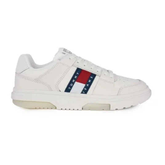 Tommy Hilfiger Herre Sko Hvit 42 EU