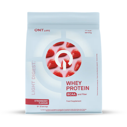 QNT Whey Protein Light Digest 500g Strawberry QNT Whey Protein Light Digest 500g Strawberry
