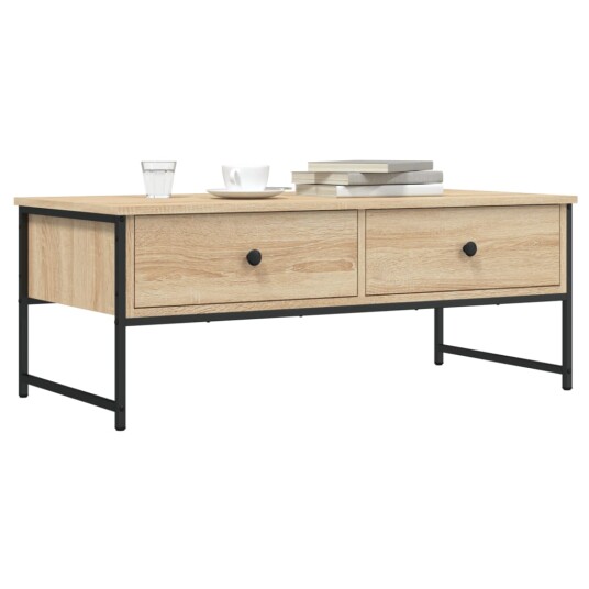 Salongbord sonoma eik 101x49x39,5 cm konstruert tre 8721012195202 Salongbord sonoma eik 101x49x39,5 cm konstruert tre 8721012195202