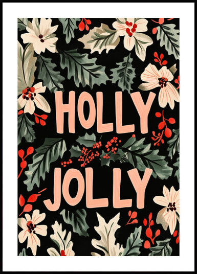 Festive Foliage Plakat Plakat / 40x50cm