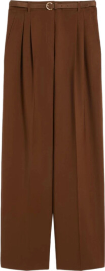 Max Mara Studio Dame Bukser Brun XL,