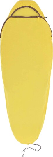 Sea To Summit Reactor Kompakt Mumie Lakenpose med Snoretræk, Sulphur Yellow, 248g