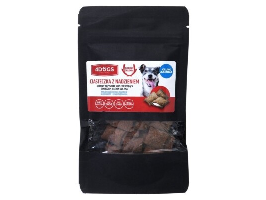 4Dogs Cookies With Antlers Healthy Joints 60G