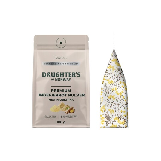 Daughter"s Of Norway Premium Ingefær 100 g