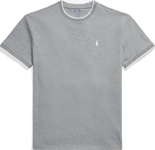 Polo Ralph Lauren Classic Fit Stretch Mesh T Shirt CLASSIC GREY HEAT XS